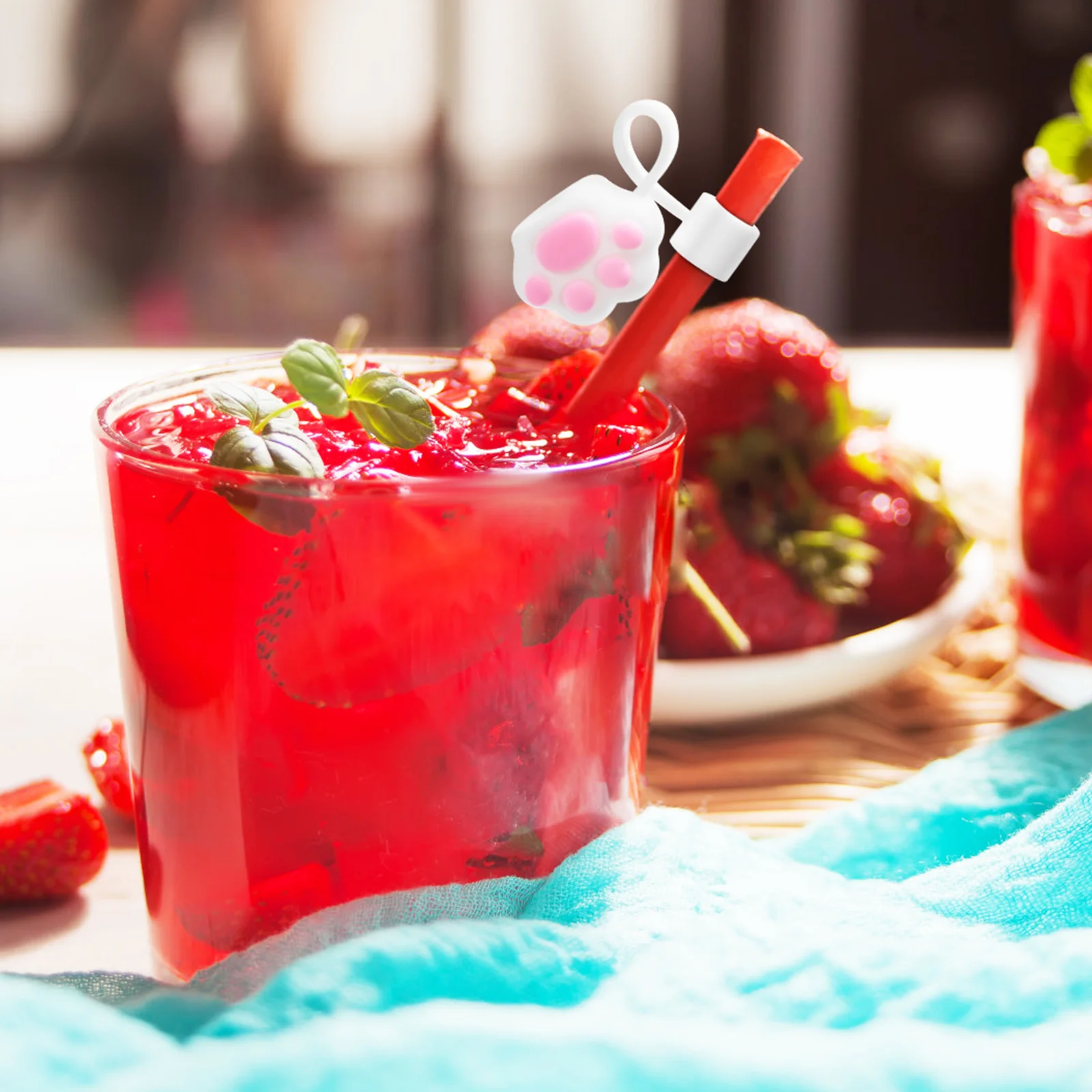 6Pcs Reusable Straw Caps Exquisite Craftsmanship Long-Lasting Use Adorable Straw Stoppers Caps for Straws Cap for Straws
6Pcs Reusable Straw Caps Exquisite Craftsmanship Long-Lasting Use Adorable Straw Stoppers Caps for Straws Cap for Straws