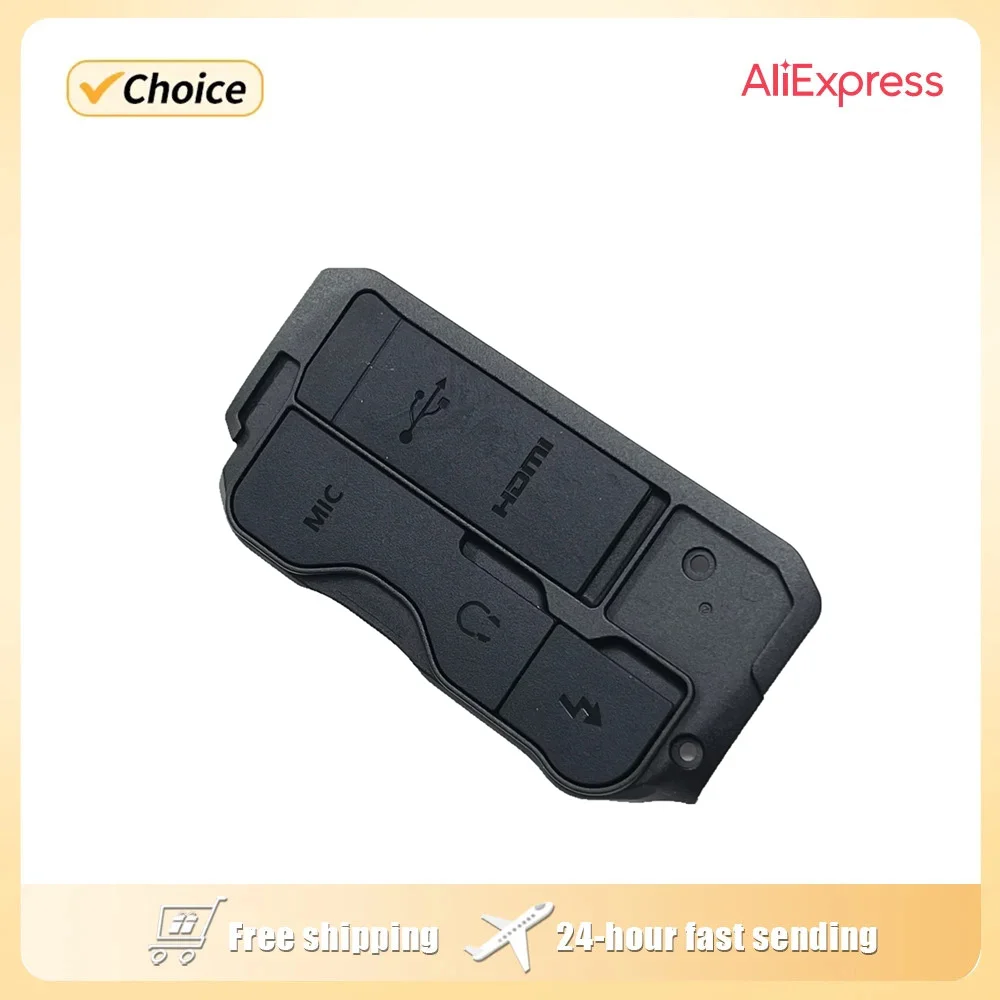NEW EOS R5 HDMI-compatible MIC Cap Interface Cover USB Rubber Lid Door CG2-6562 For Canon EOSR5 Part
NEW EOS R5 HDMI-compatible MIC Cap Interface Cover USB Rubber Lid Door CG2-6562 For Canon EOSR5 Part