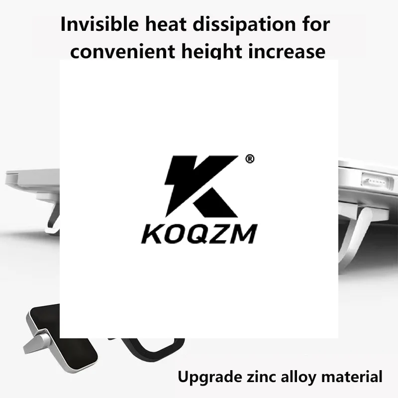 New 2Pcs Laptop Stand Mini Portable Holder Foldable Nvisible Laptop Riser Bracket For Macbook Notebook Stand Cooling Holder