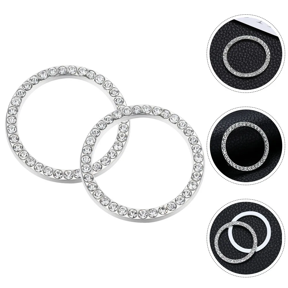4pcs Rhinestone Car Decorative Ring Button Covers Bling Push Start Stop Engine Interior Accessories for Automotive
4pcs Rhinestone Car Decorative Ring Button Covers Bling Push Start Stop Engine Interior Accessories for Automotive