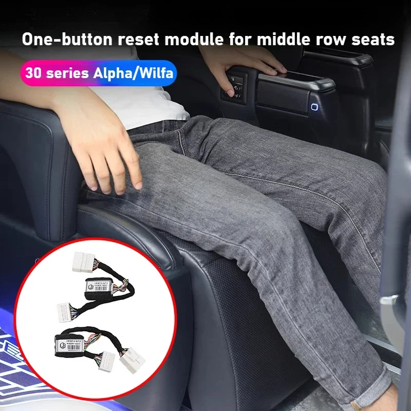 For Toyota 30 Series Alphard/Vellfire One-click Reset in The Middle Row Seat, with Leg Support and Backrest Adjustment Function
For Toyota 30 Series Alphard/Vellfire One-click Reset in The Middle Row Seat, with Leg Support and Backrest Adjustment Function