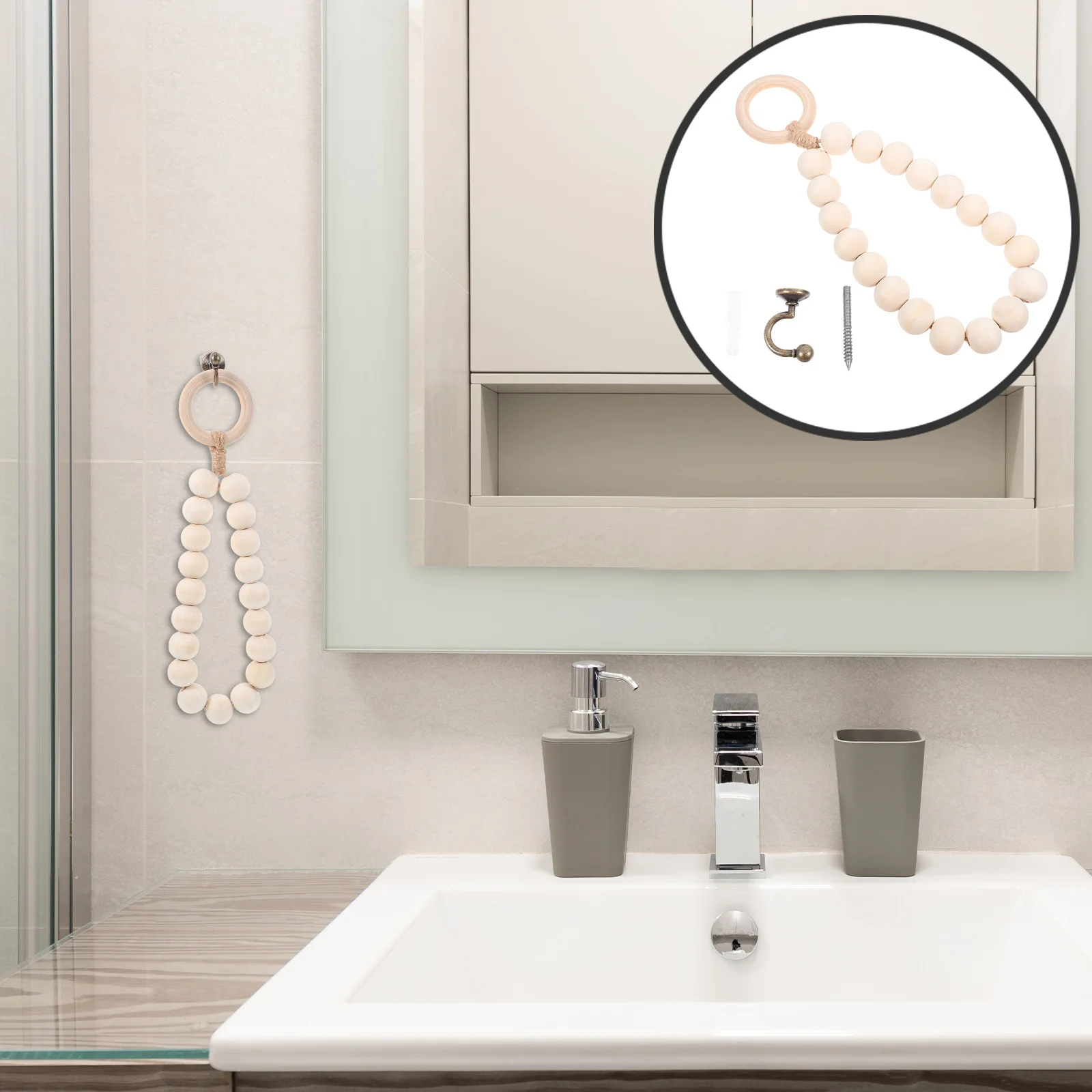 Vintage Wood Towel Rack Bathroom Kitchen Storage Organizer Strong Structure Safe Materials Easy Clean Space Saving
Vintage Wood Towel Rack Bathroom Kitchen Storage Organizer Strong Structure Safe Materials Easy Clean Space Saving