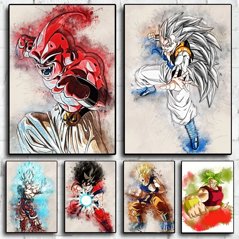 Canvas Printing Anime Posters Dragon Ball Goku Classic Figures Majin Buu Mural Pictures Modern Multi Scene Decorative Wall Art
Canvas Printing Anime Posters Dragon Ball Goku Classic Figures Majin Buu Mural Pictures Modern Multi Scene Decorative Wall Art