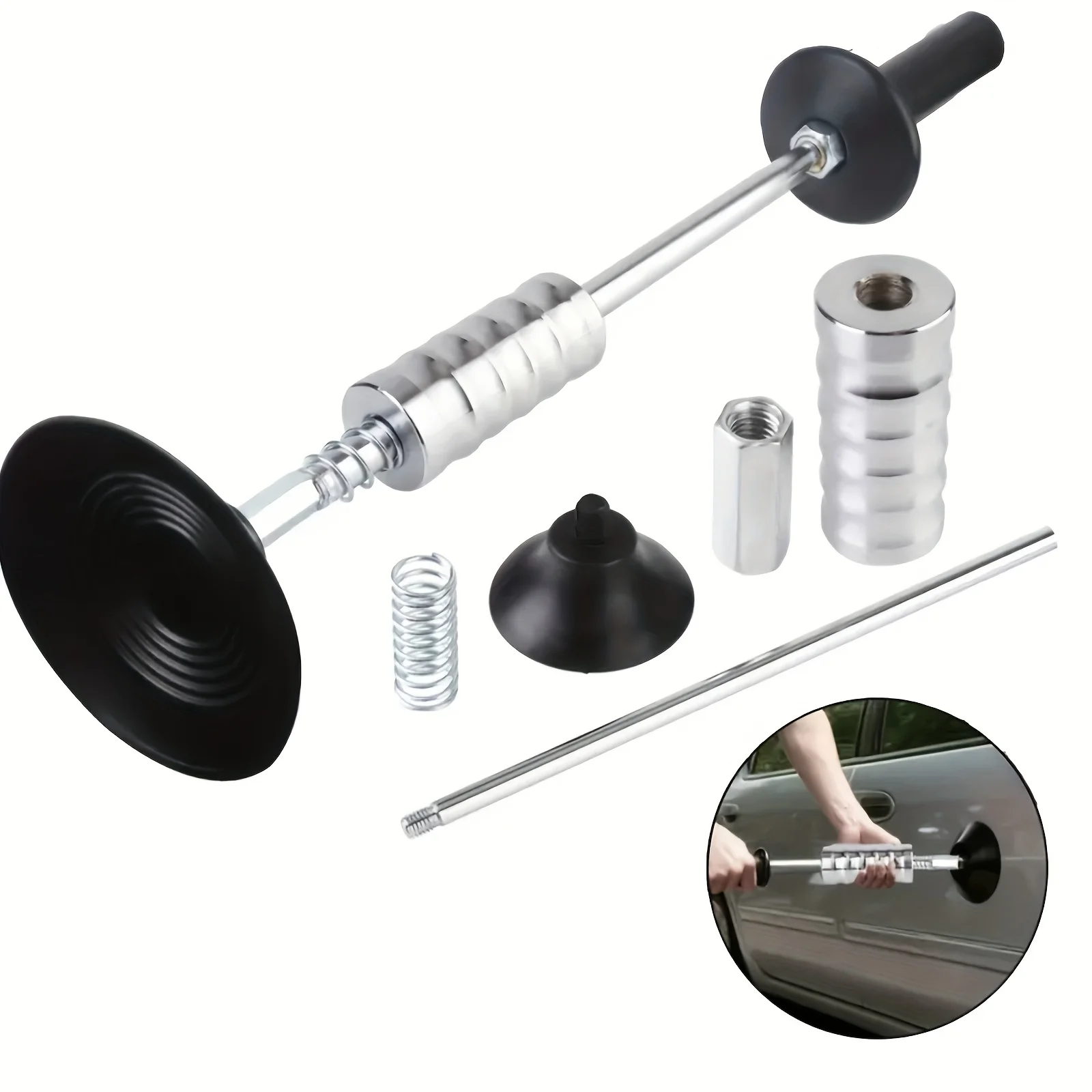Car Alloy Dent Repair Kit With Suction Cup Suction Cup Dent Puller Powerful Ergonomic Body Repair Dent Removal Tools For Vehicle 
Car Alloy Dent Repair Kit With Suction Cup Suction Cup Dent Puller Powerful Ergonomic Body Repair Dent Removal Tools For Vehicle