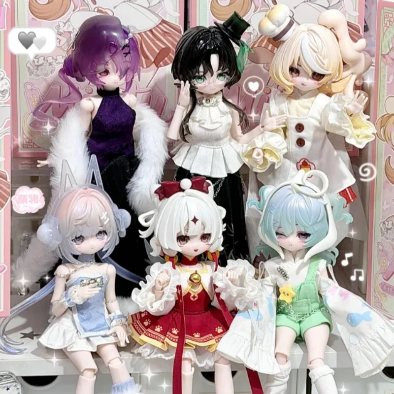 В наличии Come4free Minty 1/8 Bjd слепые коробки знак гадания является благоприятной серии Action Movable Joint Kawaii Toys
В наличии Come4free Minty 1/8 Bjd слепые коробки знак гадания является благоприятной серии Action Movable Joint Kawaii Toys