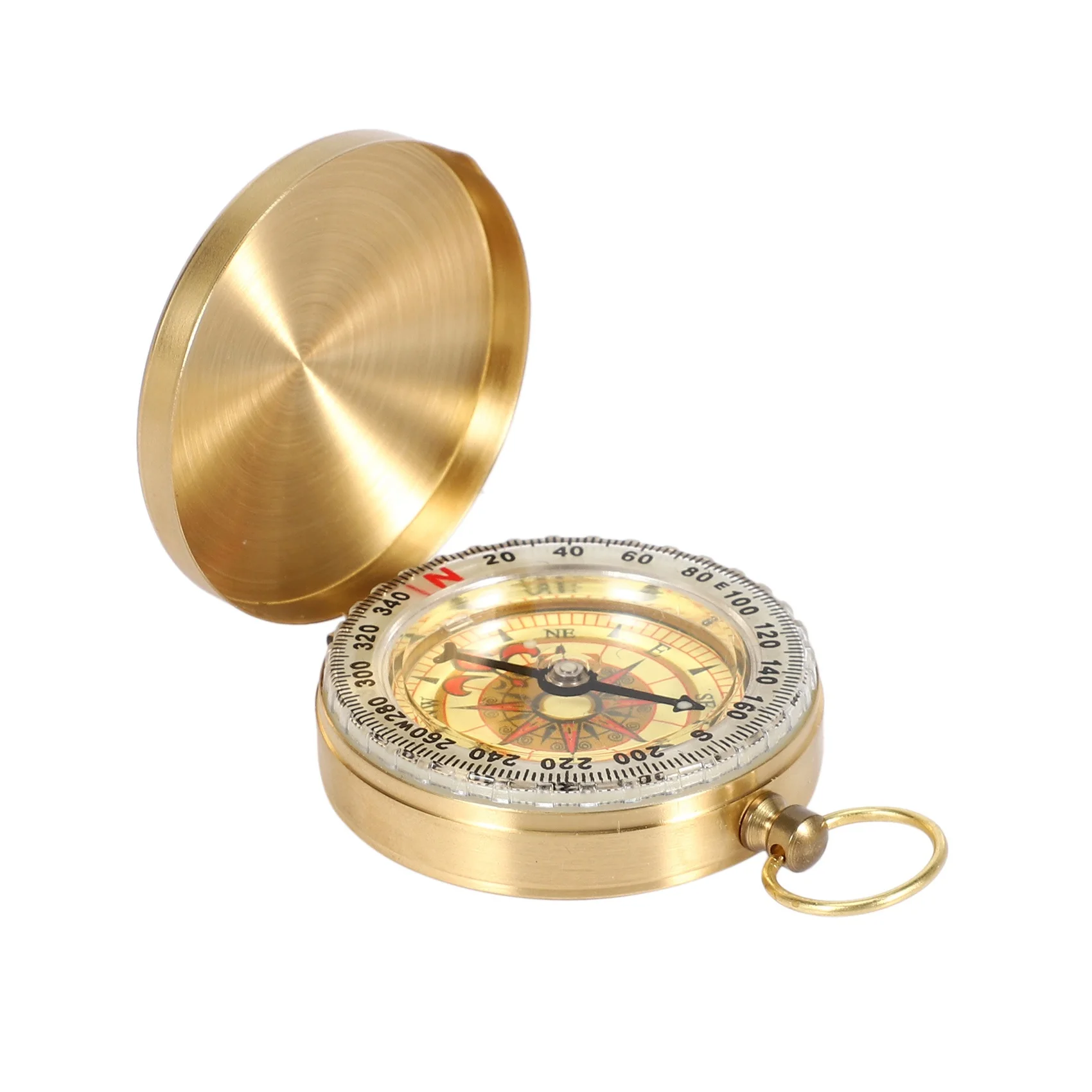 Classic Brass Pocket Watch Style Camping Compass-ABWY
Classic Brass Pocket Watch Style Camping Compass-ABWY