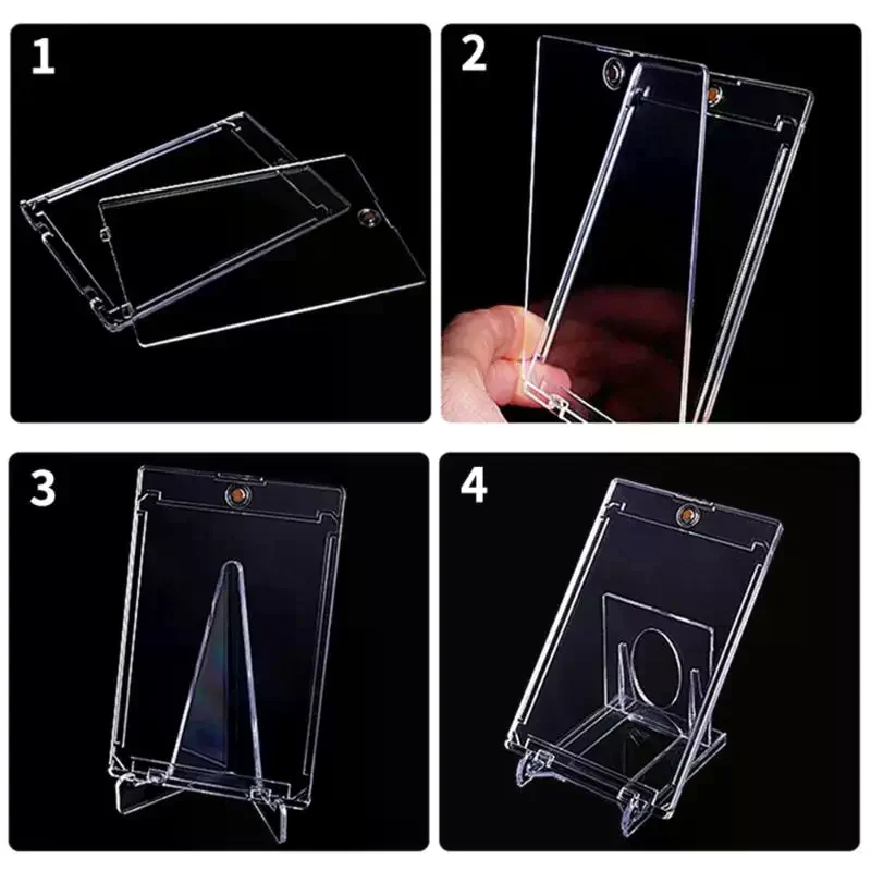 5/10PCS Clear Card Holder Magnetic Attraction Type Gaming Sports Trading Card Display Case Kpop Idol Photo Protective Sleeves
5/10PCS Clear Card Holder Magnetic Attraction Type Gaming Sports Trading Card Display Case Kpop Idol Photo Protective Sleeves