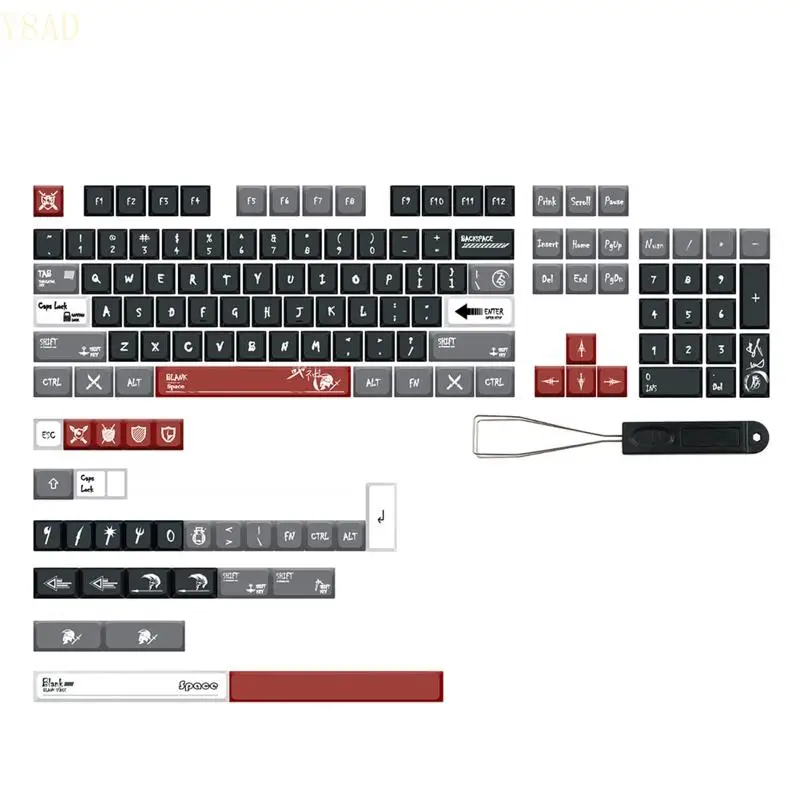 Y8AD 133 Keys Mechanical Keyboard Keycaps for Mars Stylish XDA PBT Keycap Sublimation for GK61/64/68/75/84/87/96/980/104
Y8AD 133 Keys Mechanical Keyboard Keycaps for Mars Stylish XDA PBT Keycap Sublimation for GK61/64/68/75/84/87/96/980/104