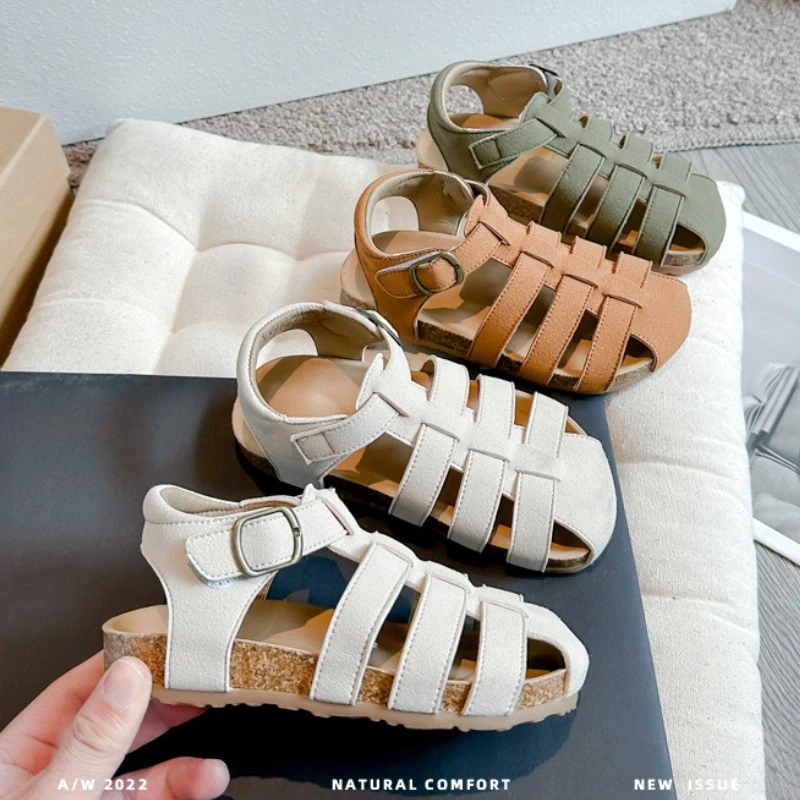 Children's Sandals Summer New Girls' Beach Shoe Anti slip Boys' Roman Shoe Fashion Girls' Beach Shoes Versatile Children Shoes
Children's Sandals Summer New Girls' Beach Shoe Anti slip Boys' Roman Shoe Fashion Girls' Beach Shoes Versatile Children Shoes