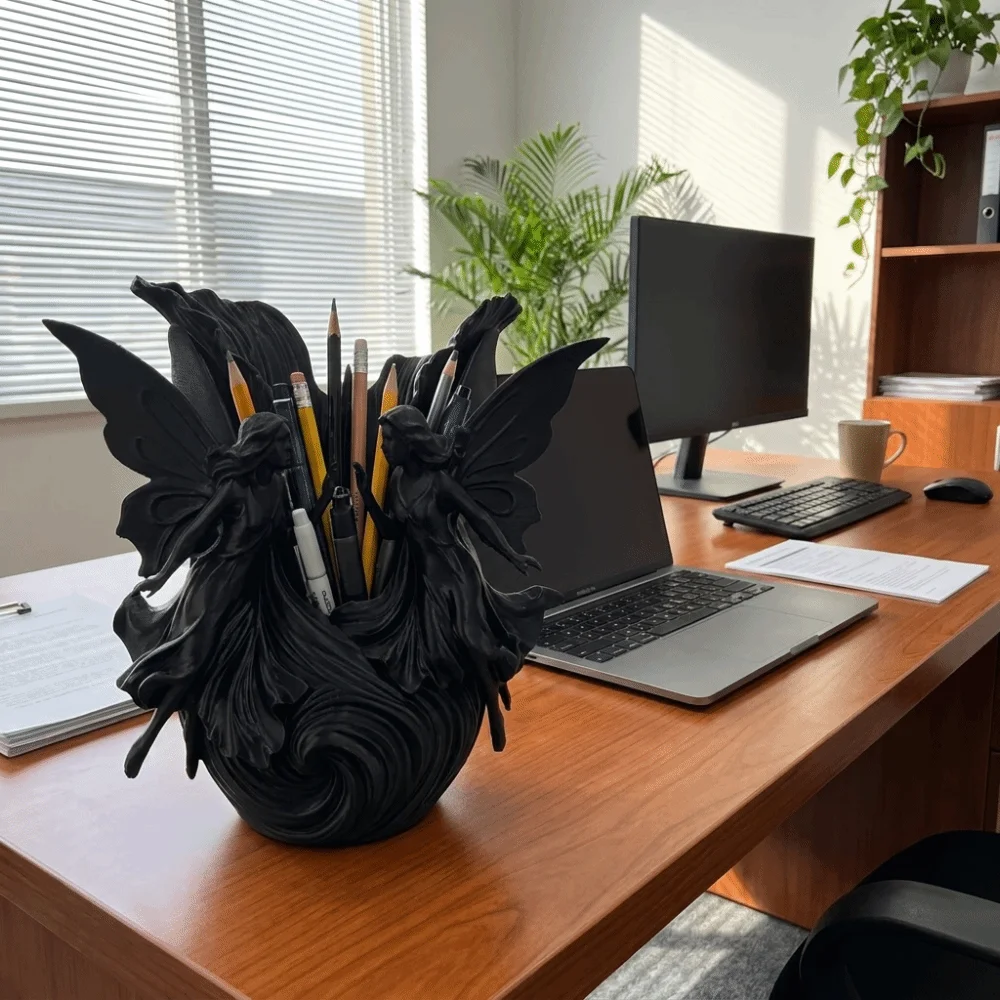 Fairy Wavy Edge 3D Printed Storage Box Elegant Decorative Desktop Storage Box Plastic Shell Jewelry Tray Desktop Organizer
Fairy Wavy Edge 3D Printed Storage Box Elegant Decorative Desktop Storage Box Plastic Shell Jewelry Tray Desktop Organizer