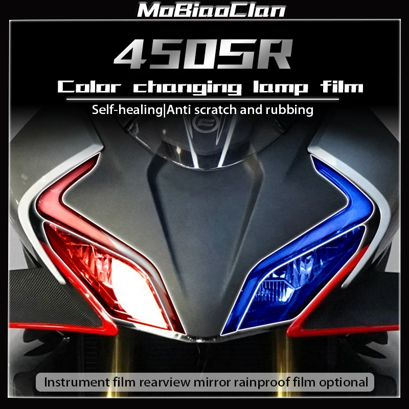 For CFMOTO 450SR 450 SR Motorcycle Headlight And Taillight Film Decals Lamp Transparent Protective Film Accessories
For CFMOTO 450SR 450 SR Motorcycle Headlight And Taillight Film Decals Lamp Transparent Protective Film Accessories