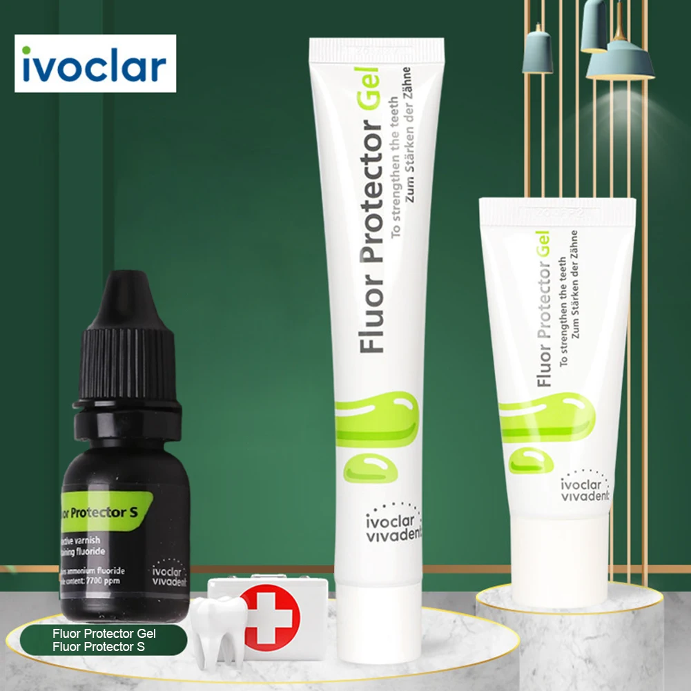 Multi-types Dental Fluoride Protective Varnish Gel Ivoclar Vivadent Fluor Protector S Series Oral Care Teeth Anti Caries Decay
Multi-types Dental Fluoride Protective Varnish Gel Ivoclar Vivadent Fluor Protector S Series Oral Care Teeth Anti Caries Decay
