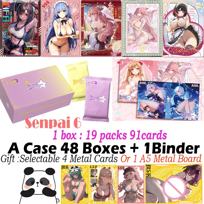 New Goddess Story SENPAI Goddess HAVEN 6 Hobby Collection Card CCG Card Rare Genshin Doujin Waifu Card Kid Birthday Toys Gift
New Goddess Story SENPAI Goddess HAVEN 6 Hobby Collection Card CCG Card Rare Genshin Doujin Waifu Card Kid Birthday Toys Gift