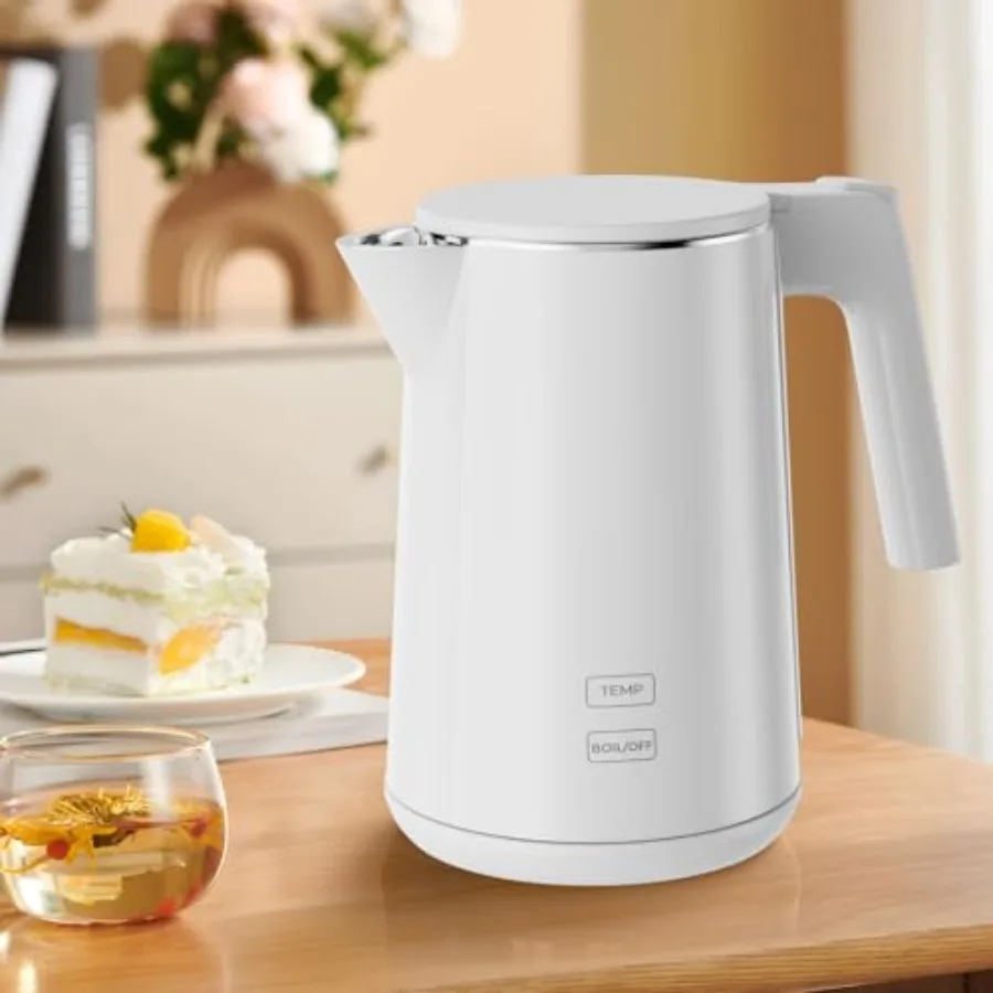 Electric Kettle 1.0L 1200W, 7 Temp Settings, 4H Keep-Warm, Fast-Boil Stainless Steel Electric Tea Kettle, 120V Water Boiler wit
Electric Kettle 1.0L 1200W, 7 Temp Settings, 4H Keep-Warm, Fast-Boil Stainless Steel Electric Tea Kettle, 120V Water Boiler wit