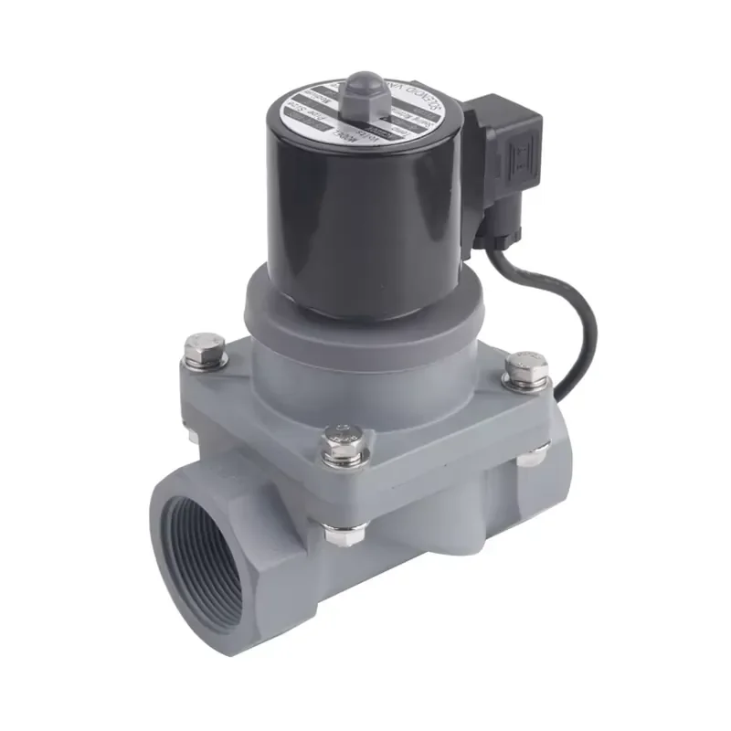 NingBo Fatocy Large Diameter Waterproof Ptfe Material Anticorrosive Solenoid 220V 110V 24V Solenoid Valve for Corrosive Media
NingBo Fatocy Large Diameter Waterproof Ptfe Material Anticorrosive Solenoid 220V 110V 24V Solenoid Valve for Corrosive Media