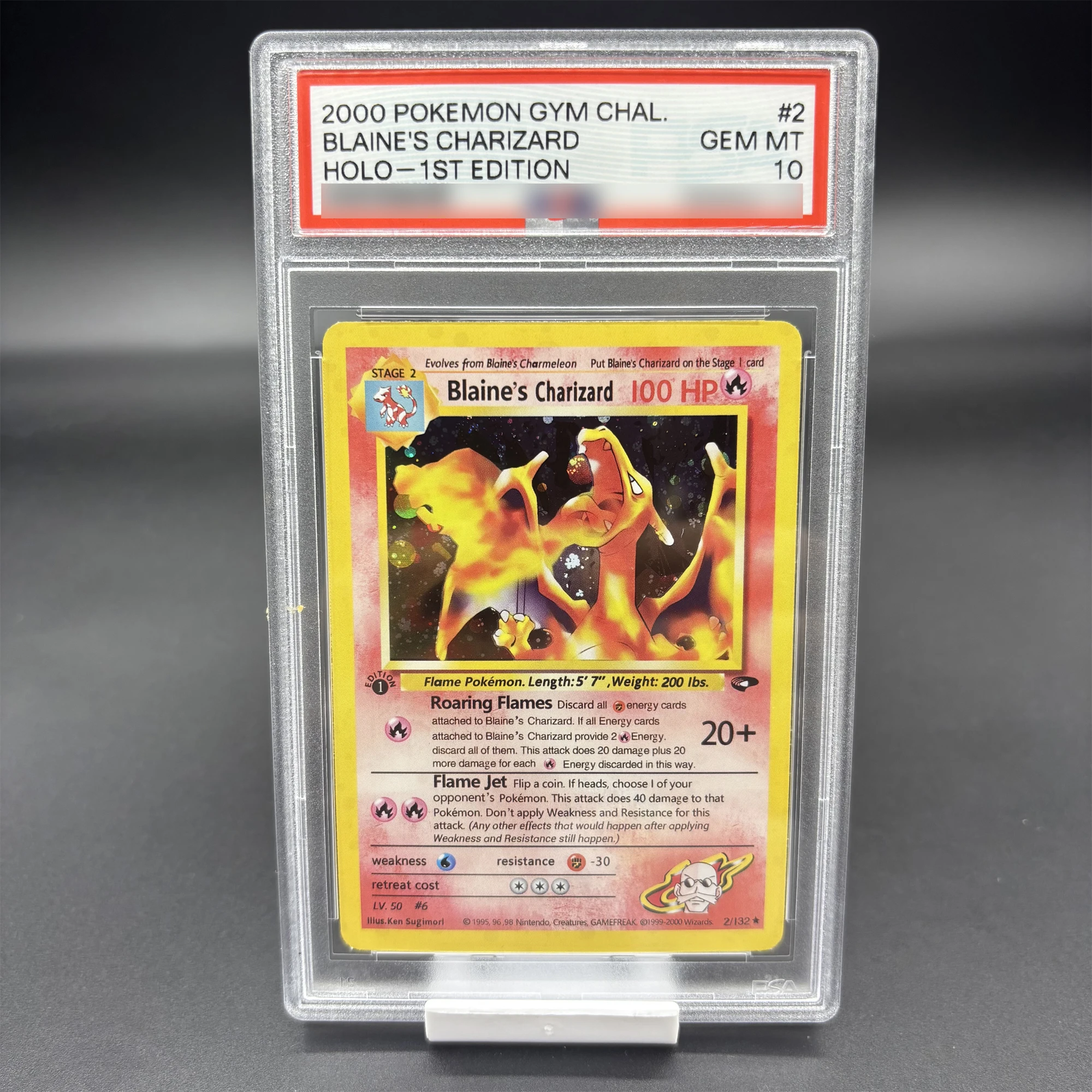 2000 шт. английская версия Blaine Charizard, 10 точек, рейтинг карт, версия для копирования, сделай сам, игра, аниме, коллекционные карты, подарочная игрушка
2000 шт. английская версия Blaine Charizard, 10 точек, рейтинг карт, версия для копирования, сделай сам, игра, аниме, коллекционные карты, подарочная игрушка