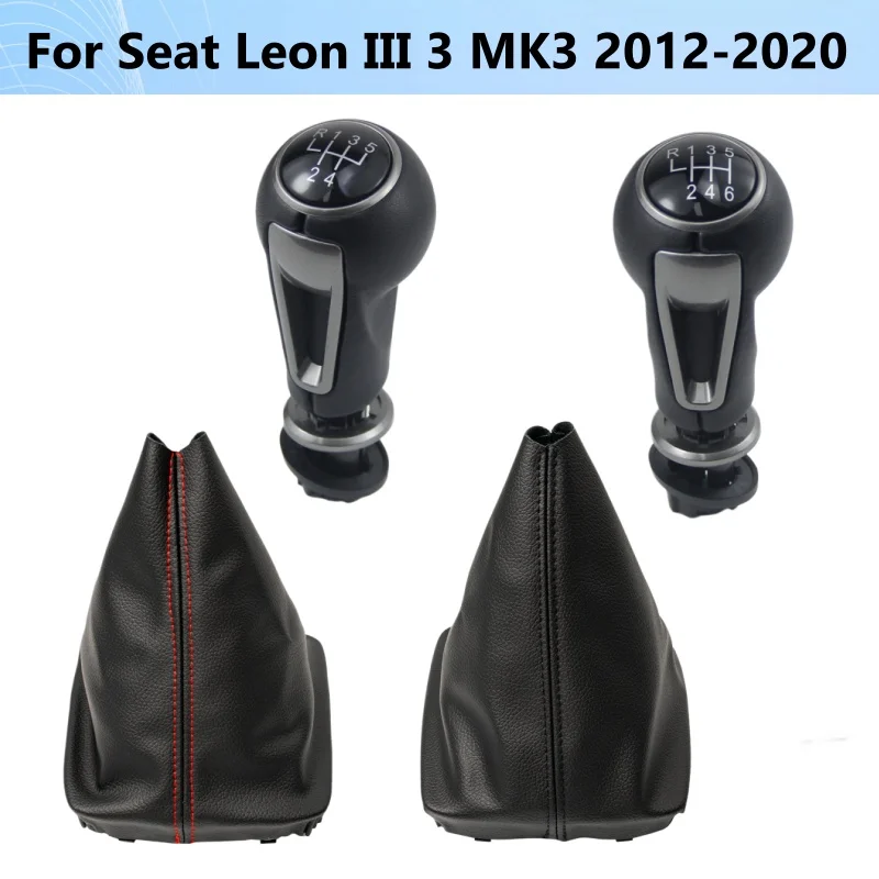 For Seat Leon III 3 MK3 2012-2020 Gear Shift Knob / Gear Lever / Gear Shift / Gear Shifter Boot Case Transmission Handle
For Seat Leon III 3 MK3 2012-2020 Gear Shift Knob / Gear Lever / Gear Shift / Gear Shifter Boot Case Transmission Handle