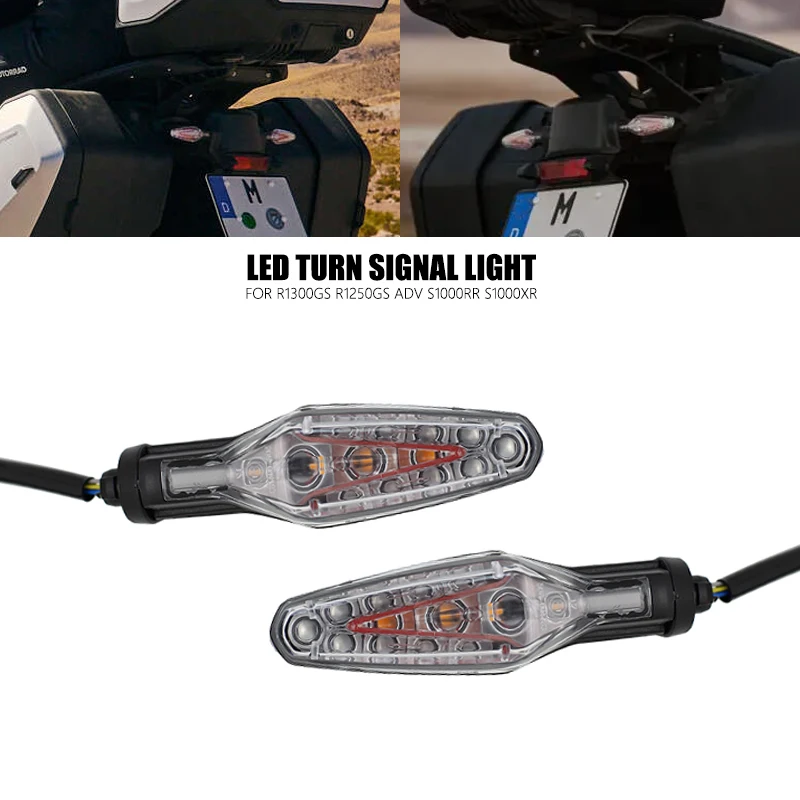 Fit For BMW R1300GS Rear Brake Tail Light Flashing Lamp R1250GS ADV M1000RR S1000RR S1000XR S1000R F900GS LED Turn Signal Light
Fit For BMW R1300GS Rear Brake Tail Light Flashing Lamp R1250GS ADV M1000RR S1000RR S1000XR S1000R F900GS LED Turn Signal Light
