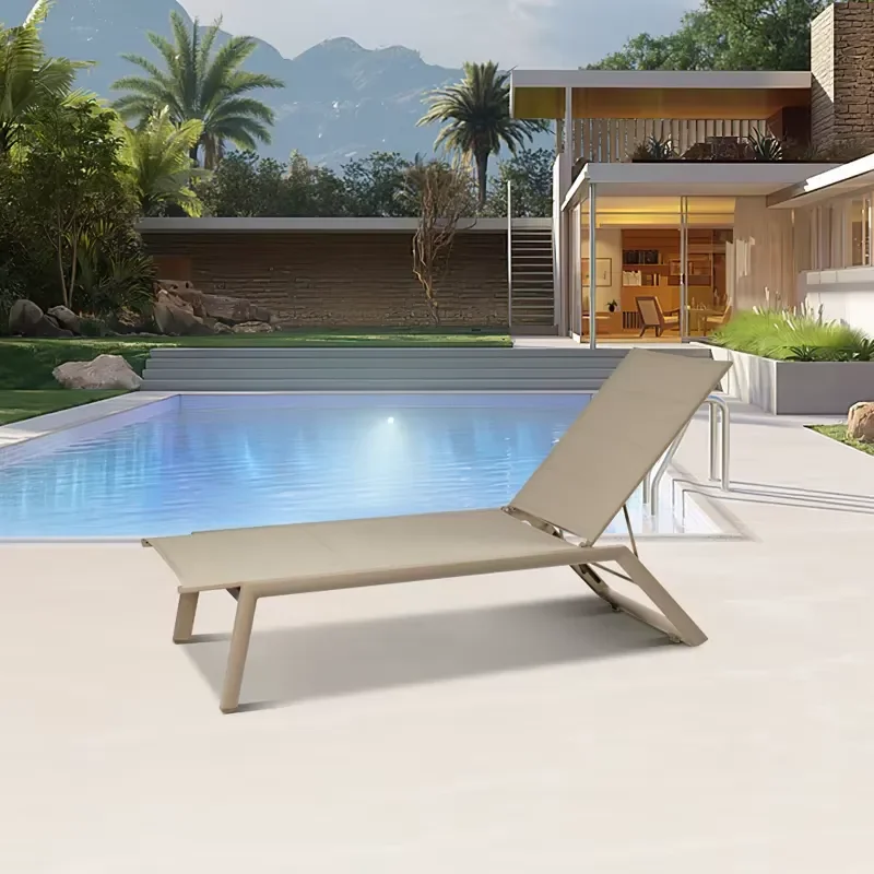 Exterior Outdoor Patio Aluminum Lounge Chairs Furniture Garden Teslin Chaise Sun Loungers with Wheels
Exterior Outdoor Patio Aluminum Lounge Chairs Furniture Garden Teslin Chaise Sun Loungers with Wheels