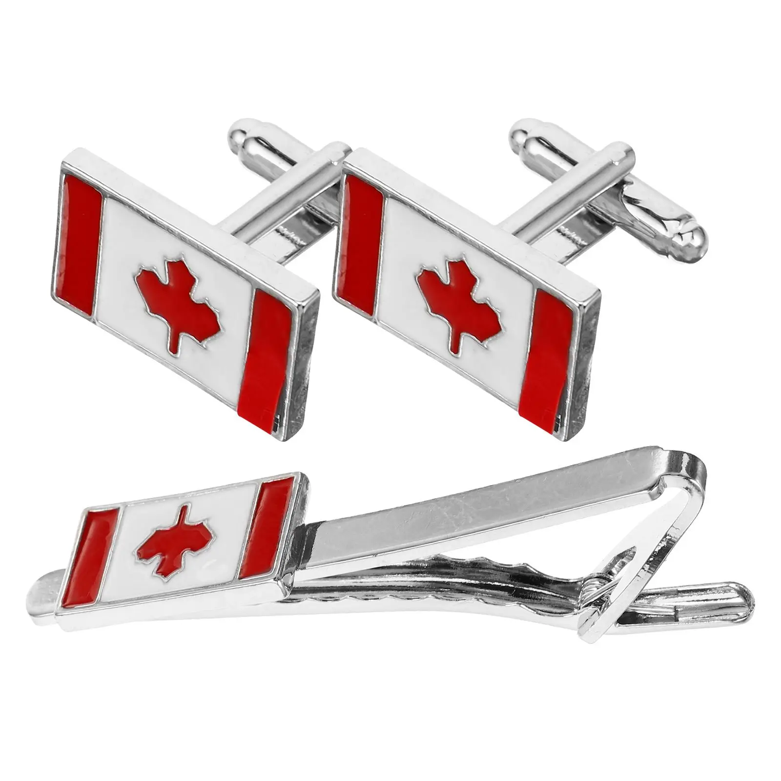 Metal Cufflinks Tie Clips For Men Durable Flag Suit Accessories Mens Shirt Accessories Gifts B1234 T1014
Metal Cufflinks Tie Clips For Men Durable Flag Suit Accessories Mens Shirt Accessories Gifts B1234 T1014