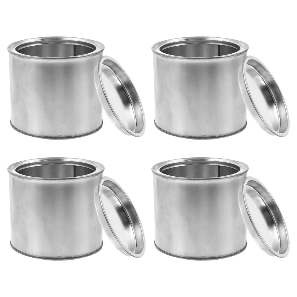 4 Pcs Paint Adjustment Can Pail Small Containers Cans for Leftover Crafts Metal Storage Saving Mini Empty
4 Pcs Paint Adjustment Can Pail Small Containers Cans for Leftover Crafts Metal Storage Saving Mini Empty