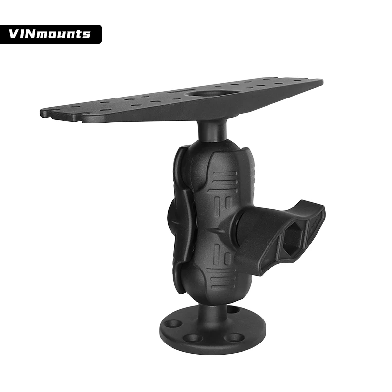 VINmounts Large Marine Electronics Ball Adapter-D Size Fish finder mount with 13cm Double socket Arm and 4Holes round Ball mount
VINmounts Large Marine Electronics Ball Adapter-D Size Fish finder mount with 13cm Double socket Arm and 4Holes round Ball mount