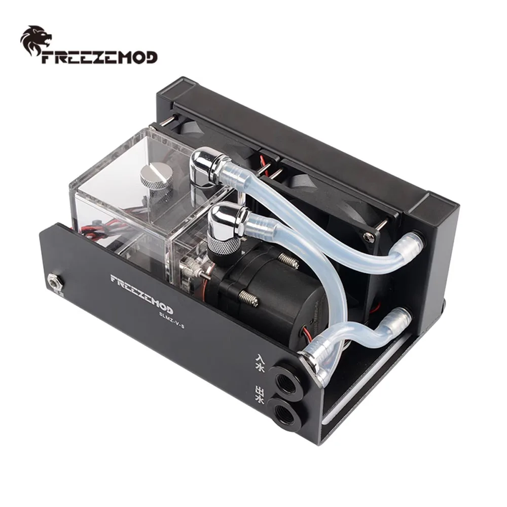 FREEZEMOD Industrial Water Cooling Module,Double Fan Increases Water Tank Reservoir 12V/24V Voltage
FREEZEMOD Industrial Water Cooling Module,Double Fan Increases Water Tank Reservoir 12V/24V Voltage
