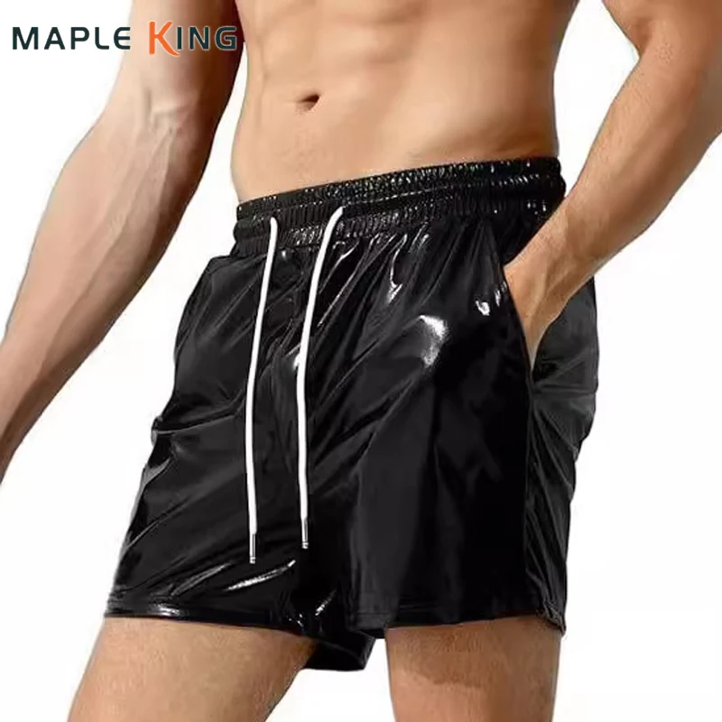 Мужские короткие брюки в стиле стимпанк для ночного клуба, лето 2029, глянцевые, золотые, серебристые, черные, металлические, для дискотеки, для вечеринок, мужская уличная одежда
Мужские короткие брюки в стиле стимпанк для ночного клуба, лето 2029, глянцевые, золотые, серебристые, черные, металлические, для дискотеки, для вечеринок, мужская уличная одежда