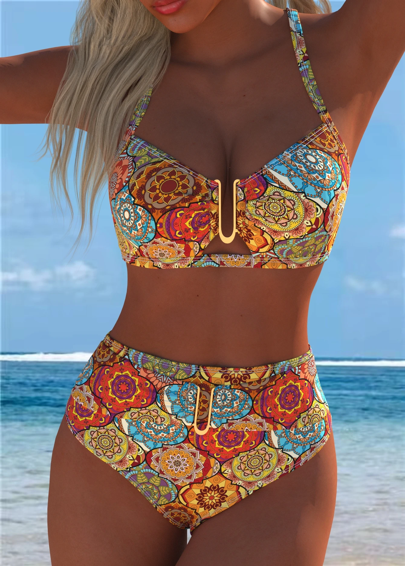 Women's Swimwear Swimming Suit Beach Outfits Summer Beach Festival Vacation Travel Sexy Luxury Modern Two Piece Set Bikinis
Women's Swimwear Swimming Suit Beach Outfits Summer Beach Festival Vacation Travel Sexy Luxury Modern Two Piece Set Bikinis