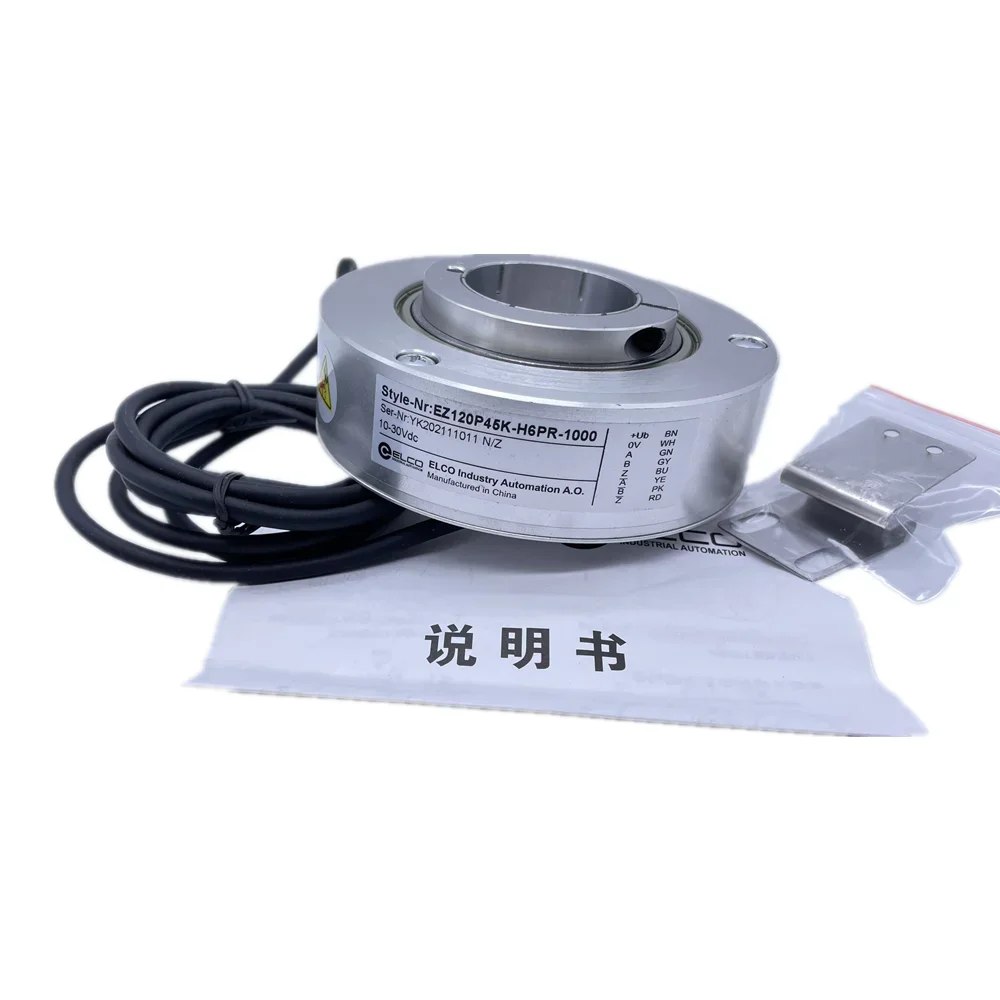 NEW CALT Original Authentic Quality Assurance EZ120P45K-H6PR-1024 Hollow Shaft Encoder Affordable Price
NEW CALT Original Authentic Quality Assurance EZ120P45K-H6PR-1024 Hollow Shaft Encoder Affordable Price