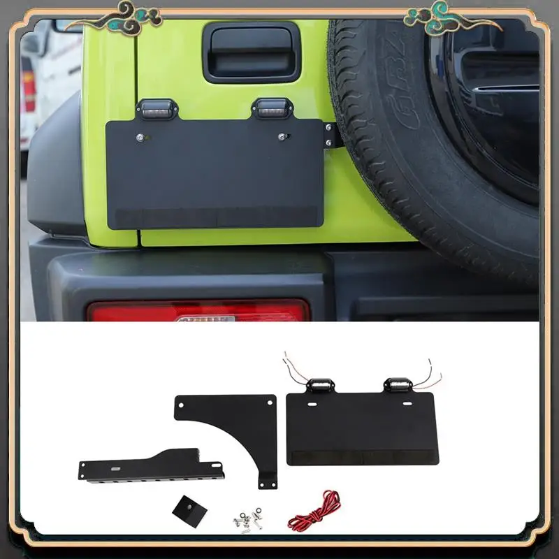 1 Set Rear License Plate Frame Holder For Suzuki Jimny 2019 2020 2021 2022 2023 Accessories Black
1 Set Rear License Plate Frame Holder For Suzuki Jimny 2019 2020 2021 2022 2023 Accessories Black