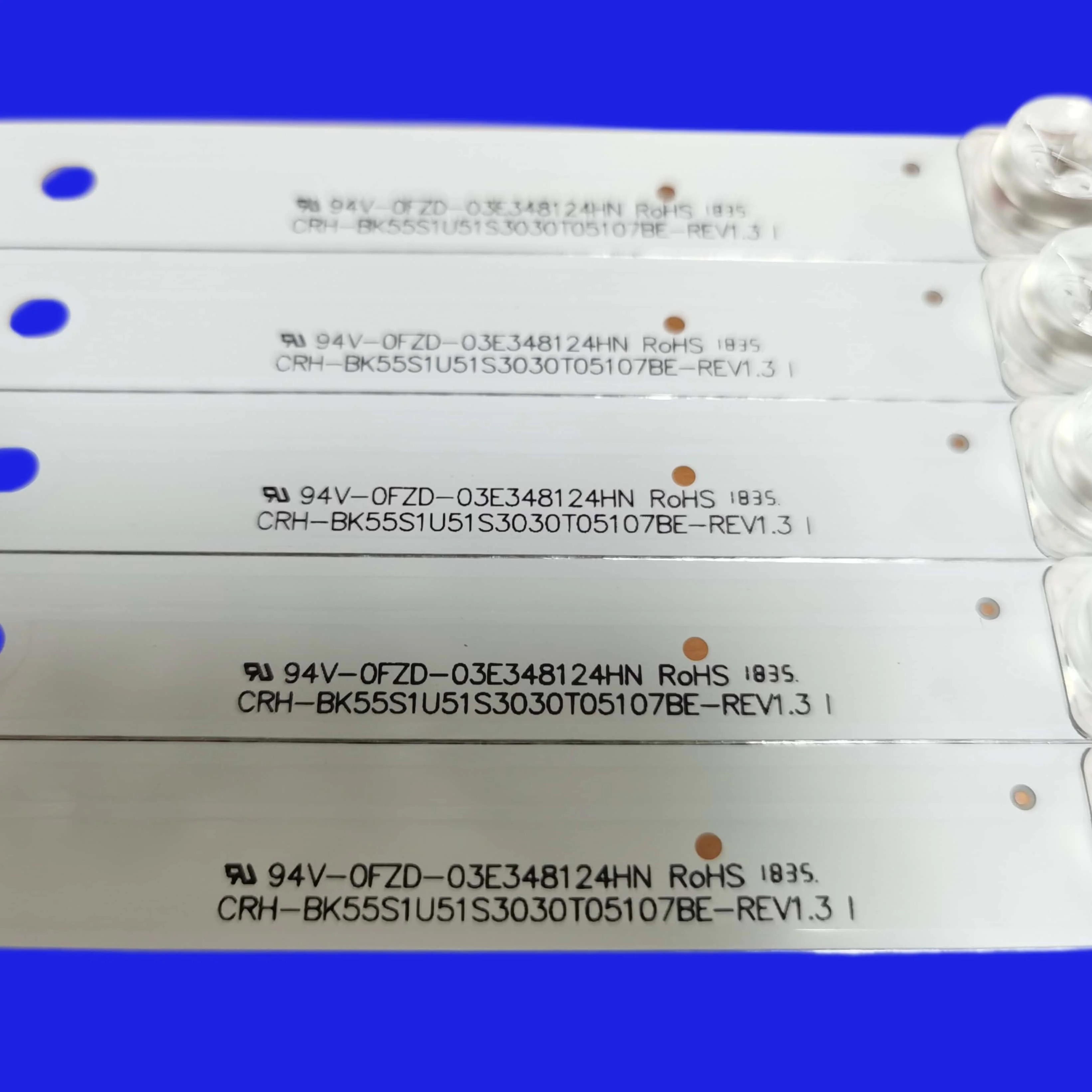 LED Backlight Strips (5) LC-55Q7040U LC-55Q620U LC-55Q7030U 55H760 55EU6070 TV 55H6E
LED Backlight Strips (5) LC-55Q7040U LC-55Q620U LC-55Q7030U 55H760 55EU6070 TV 55H6E