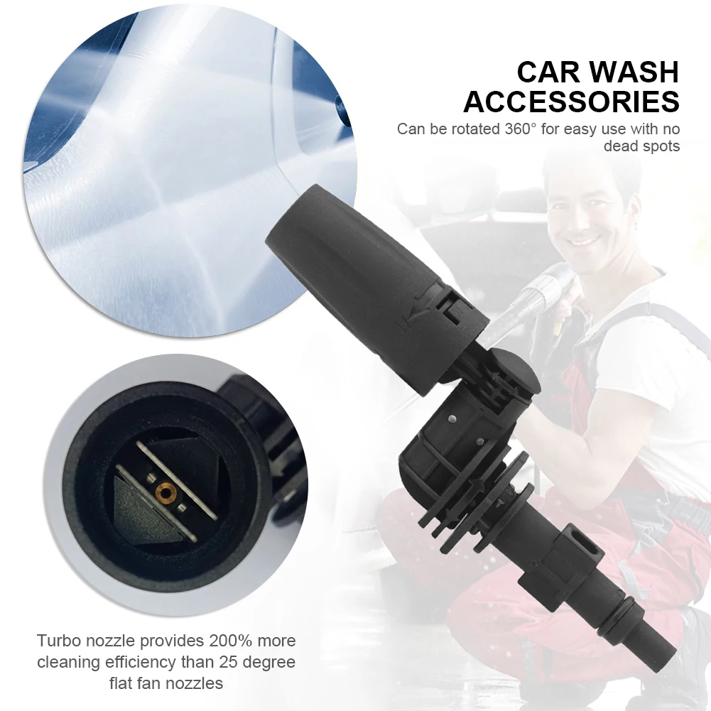 Adjustable Angle Car Wash Nozzle 360 Degree Rotating High Pressure Washer Gun Nozzle Washer Tips Car Cleaner Adapter for Karcher
Adjustable Angle Car Wash Nozzle 360 Degree Rotating High Pressure Washer Gun Nozzle Washer Tips Car Cleaner Adapter for Karcher