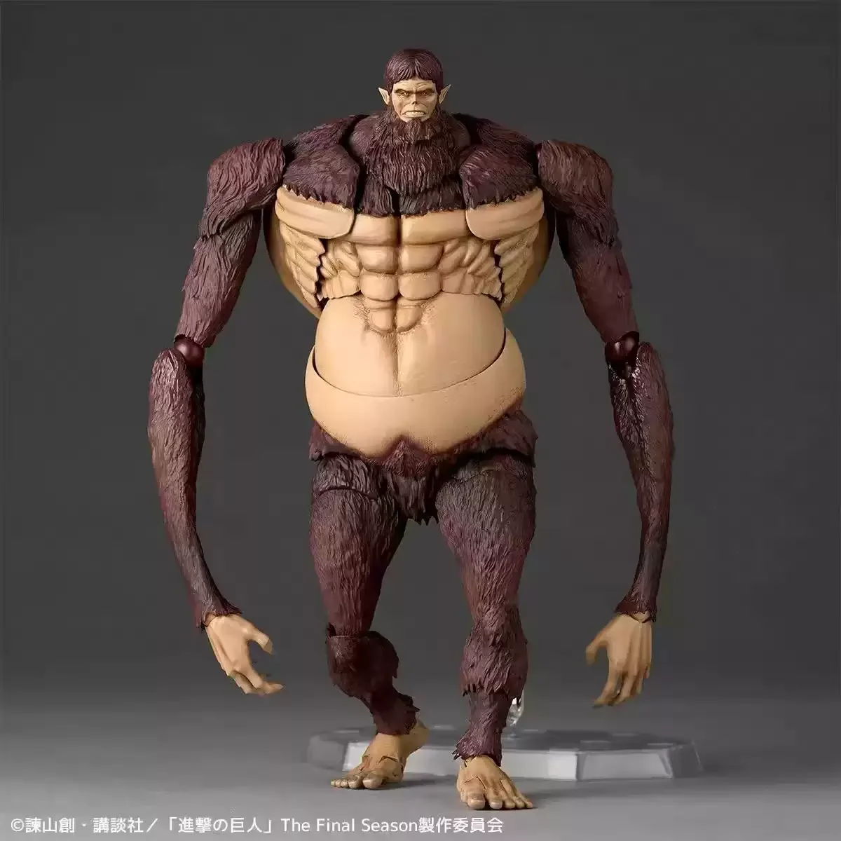 Original Kaiyodo Revoltech Amazing Yamaguchi Attack on Titan Beast Titan Action Figure Collectible Model Toys 17.5cm 6.9in
Original Kaiyodo Revoltech Amazing Yamaguchi Attack on Titan Beast Titan Action Figure Collectible Model Toys 17.5cm 6.9in