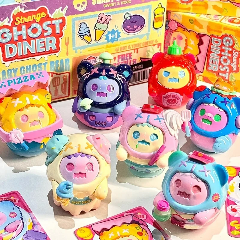Genuine Finding Unicorn Shinwoo Ghost Diner Series Blind Box Kawaii Cartoon Design Collection Car Decoration Model Surprise Gift
Genuine Finding Unicorn Shinwoo Ghost Diner Series Blind Box Kawaii Cartoon Design Collection Car Decoration Model Surprise Gift