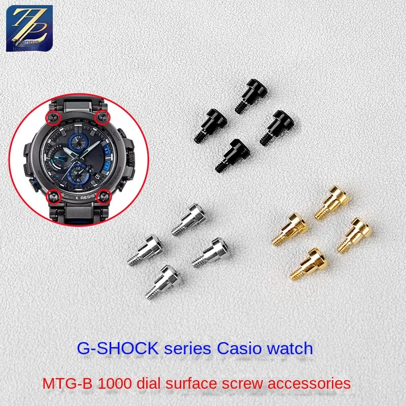 Аксессуары для часов подходят для часов серии Casio MTG-B1000D/BD/XB. Аксессуары для винтов для украшения передней части
Аксессуары для часов подходят для часов серии Casio MTG-B1000D/BD/XB. Аксессуары для винтов для украшения передней части