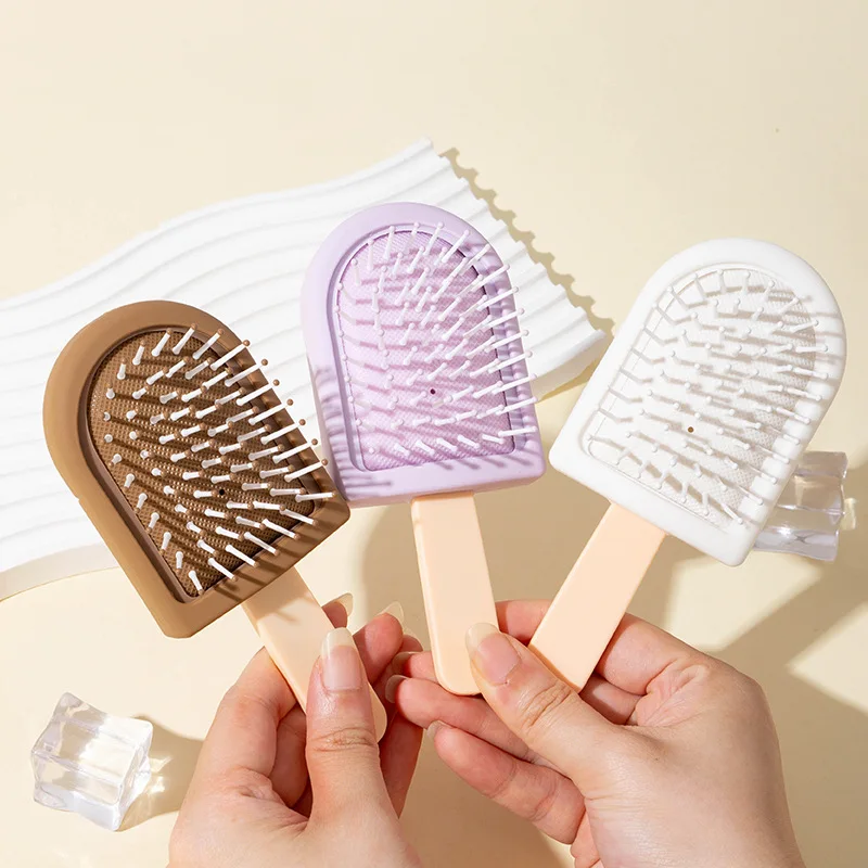 Ice Cream Shaped Hair Comb Scalp Massage Comb Women Wet Curly Detangle Hair Brush Professional Salon Hairdressing Styling Tools
Ice Cream Shaped Hair Comb Scalp Massage Comb Women Wet Curly Detangle Hair Brush Professional Salon Hairdressing Styling Tools