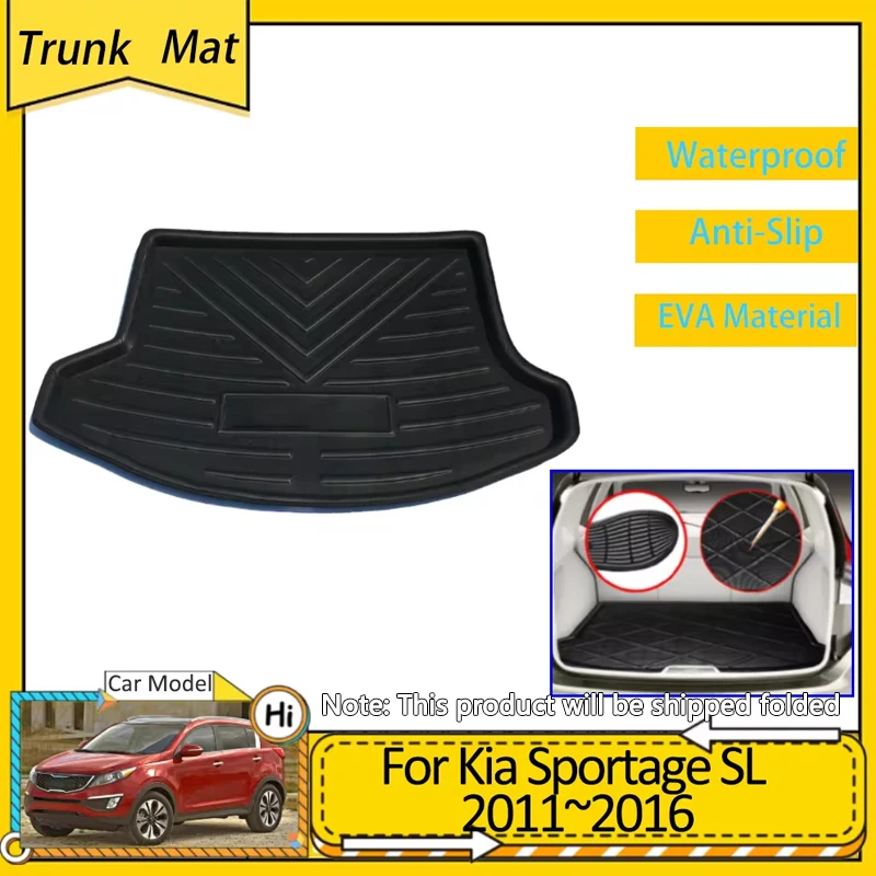 Car Trunk Mat for Kia Sportage 3 SL 2011 2012 2013 2014 2015 2016 Rear Protector Pad Boot Cargo Anti-Slip EVA Carpet Accsesories
Car Trunk Mat for Kia Sportage 3 SL 2011 2012 2013 2014 2015 2016 Rear Protector Pad Boot Cargo Anti-Slip EVA Carpet Accsesories