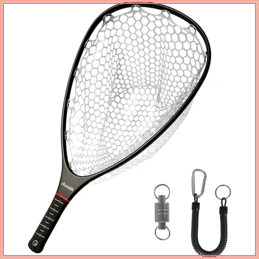 Fly Fishing Landing Net Carbon Fiber Lightweight Clear Rubber Ghost Net Catch Release
Fly Fishing Landing Net Carbon Fiber Lightweight Clear Rubber Ghost Net Catch Release