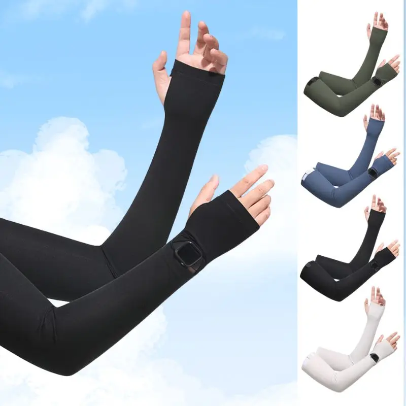 1Pair Ice Silk Arm Sleeves Outdoor Cycling Driving Sun Shield Moisture-absorbing Breathable UV Protection UPF50 Cooling Sleeves
1Pair Ice Silk Arm Sleeves Outdoor Cycling Driving Sun Shield Moisture-absorbing Breathable UV Protection UPF50 Cooling Sleeves