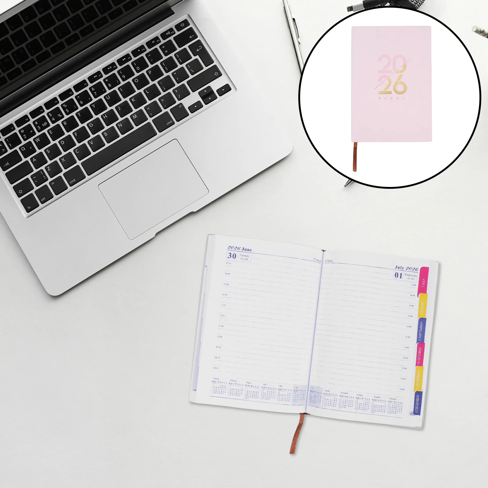 2026 Daily Planner Appointment Book Elegant Soft Cover A5 Faux Smooth Paper Office Work Scheduling Task Management
2026 Daily Planner Appointment Book Elegant Soft Cover A5 Faux Smooth Paper Office Work Scheduling Task Management