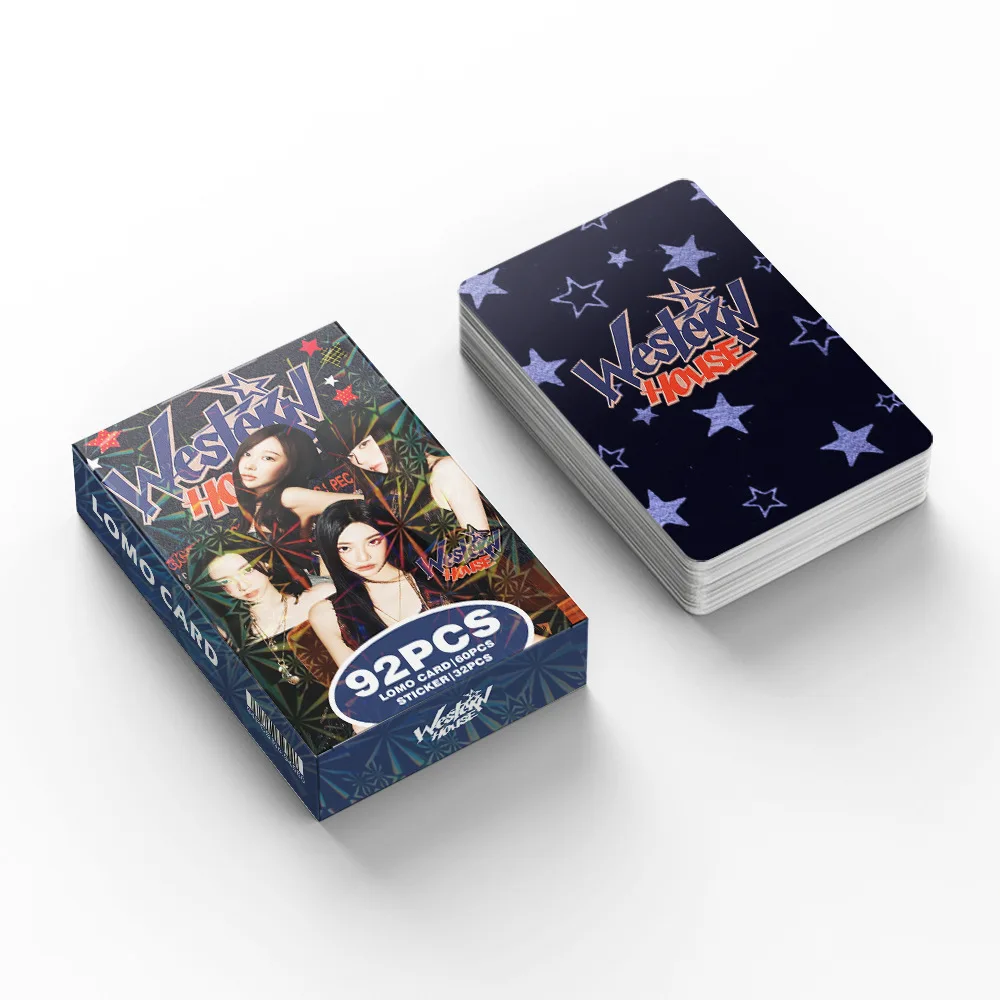 92 Small Cards of K-Pop Girl Group 2026 Season's Greetings WESTEKN HOUSE LOMO Cards Fan Collector Cards Gift
92 Small Cards of K-Pop Girl Group 2026 Season's Greetings WESTEKN HOUSE LOMO Cards Fan Collector Cards Gift
