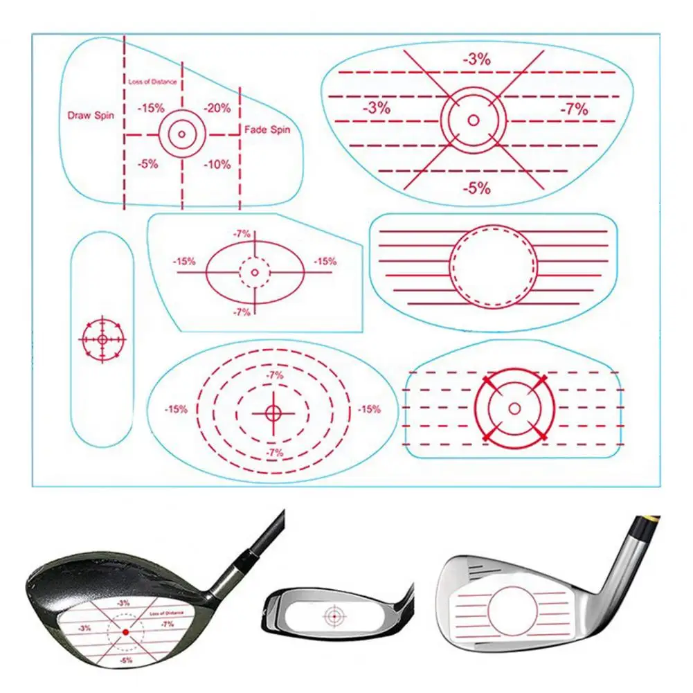 Swing Adjustment Golf Labels Golf Club Sticker for Swing Consistency Golf Impact Tape Labels for Iron Wood Fairway Clubs Enhance
Swing Adjustment Golf Labels Golf Club Sticker for Swing Consistency Golf Impact Tape Labels for Iron Wood Fairway Clubs Enhance