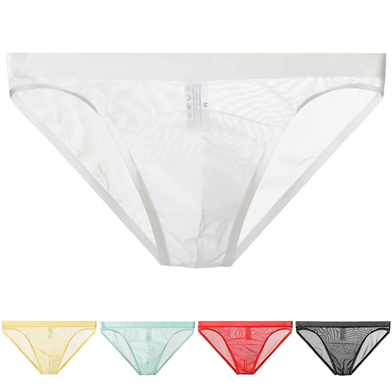 Sexy Transparent Men's Panties Comfortable Low Rise Pouch Briefs Man Elastic Breathable Lingerie Underwear
Sexy Transparent Men's Panties Comfortable Low Rise Pouch Briefs Man Elastic Breathable Lingerie Underwear