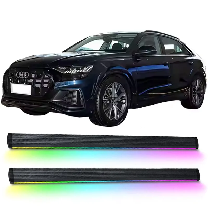 Diode Lamp LED Electric Side Steps Automatic Aluminium Alloy Electric Running Board for Audi Q8/RSQ8 2022-2023
Diode Lamp LED Electric Side Steps Automatic Aluminium Alloy Electric Running Board for Audi Q8/RSQ8 2022-2023