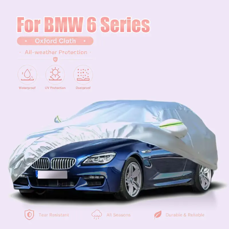 For BMW 6 Series Full Car Cover Reflective Strips Waterproof Snowproof Dustproof UV Protection Exterior Accessories
For BMW 6 Series Full Car Cover Reflective Strips Waterproof Snowproof Dustproof UV Protection Exterior Accessories