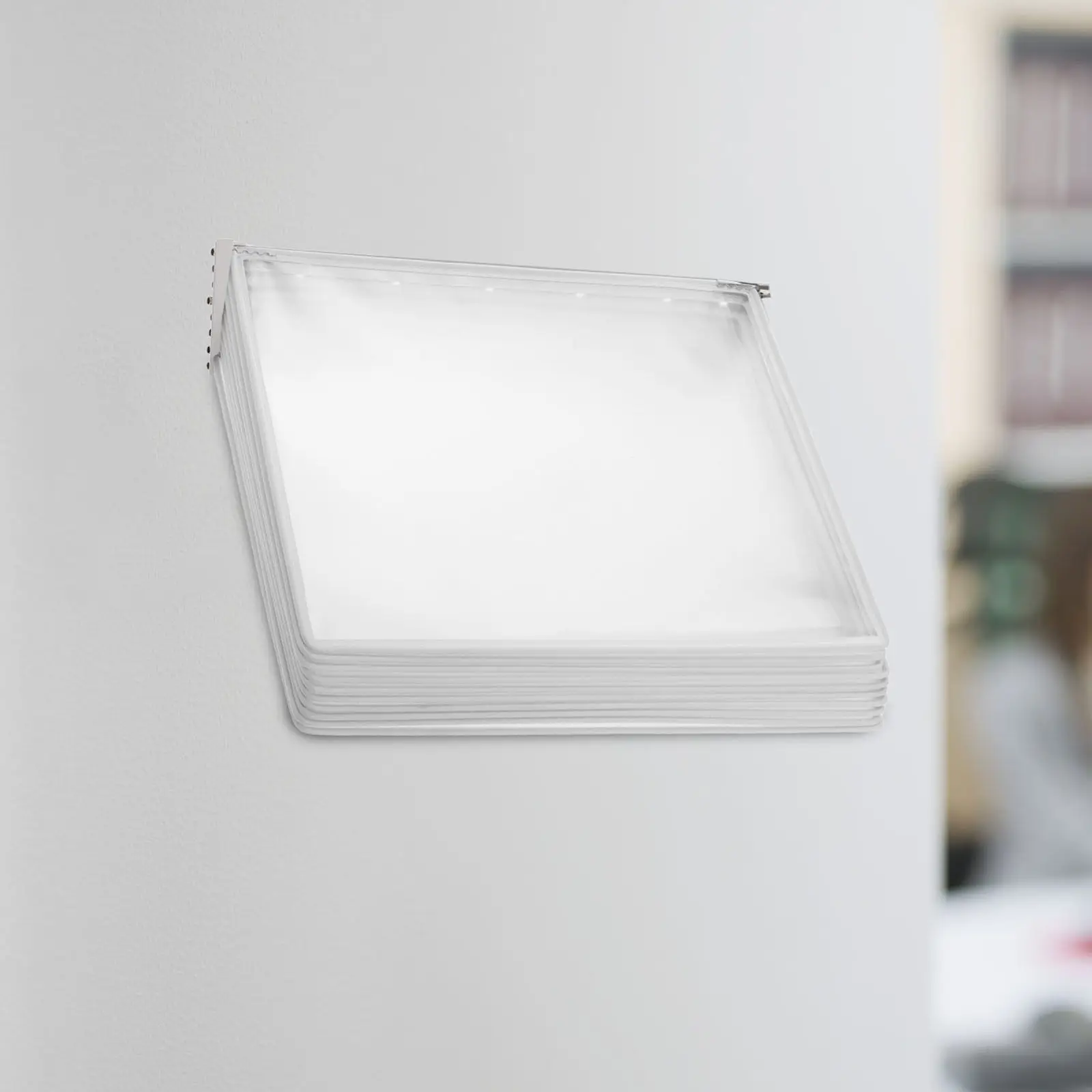 Wall-Mounted 10-Page A4 Document Display Folder File Organizer Office Wall Hanging Reference Storage Holder Folder File Sheet
Wall-Mounted 10-Page A4 Document Display Folder File Organizer Office Wall Hanging Reference Storage Holder Folder File Sheet