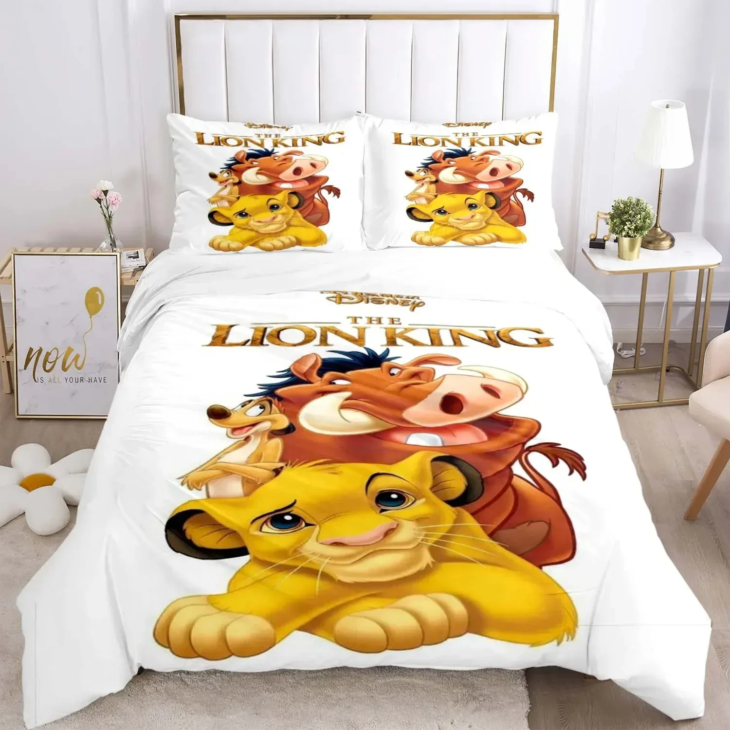 Комплекты постельного белья Disney The Lion King Simba, детский пододеяльник, комплект постельного белья, роскошный подарок на день рождения
Комплекты постельного белья Disney The Lion King Simba, детский пододеяльник, комплект постельного белья, роскошный подарок на день рождения 