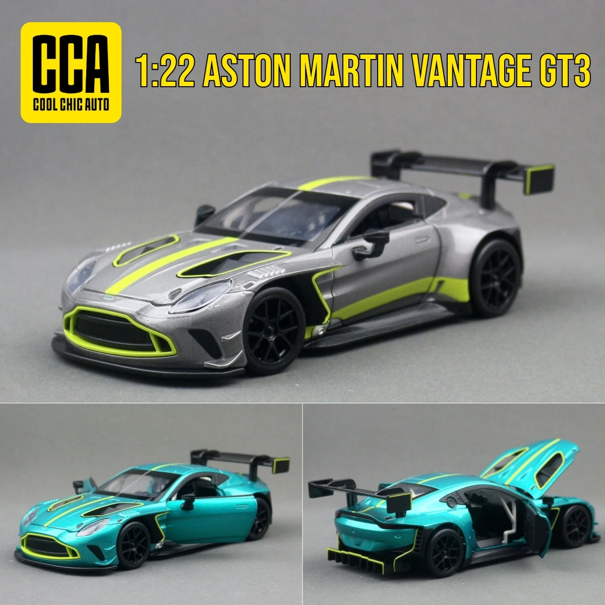 1/22 Aston Martin Vantage GT3 Racing Toy Car Model Diecast Metal Rally Miniature Sound & Light Gift For Child Kid Boy Collection
1/22 Aston Martin Vantage GT3 Racing Toy Car Model Diecast Metal Rally Miniature Sound & Light Gift For Child Kid Boy Collection