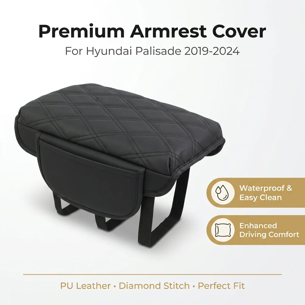 NEW For Hyundai Palisade 2019-2024 Car Armrest Box Mat 2020 2021 2023 2022 PU Leather
NEW For Hyundai Palisade 2019-2024 Car Armrest Box Mat 2020 2021 2023 2022 PU Leather